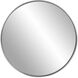 Copenhagen 30 X 30 inch Brushed Silver Wall Mirror