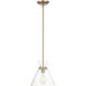 Amarella 1 Light 10 inch Modern Gold Pendant Ceiling Light