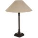 Mayfair 20 inch 40 watt Brown Table Lamp Portable Light