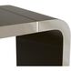 Turnley Gray Lacquer Console Table