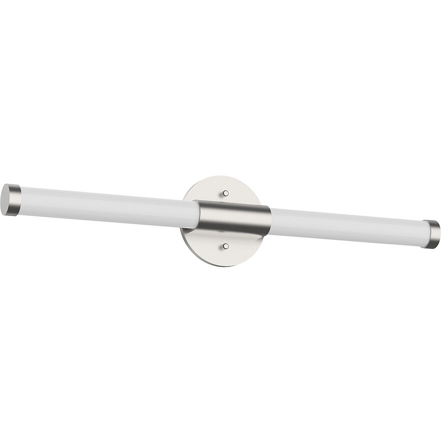 Akari Bath Vanity Light Wall Light in Brushed Nickel