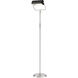 Caileb 55 inch 10.00 watt Brushed Nickel Floor Lamp Portable Light