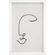 Priyanka White/Multiple Wall Art, 7 Piece