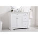 Clarence 42 X 22 X 35 inch White Vanity Sink Set