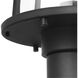 Benton Harbor 1 Light 16 inch Textured Black Outdoor Post Lantern, with DURASHIELD