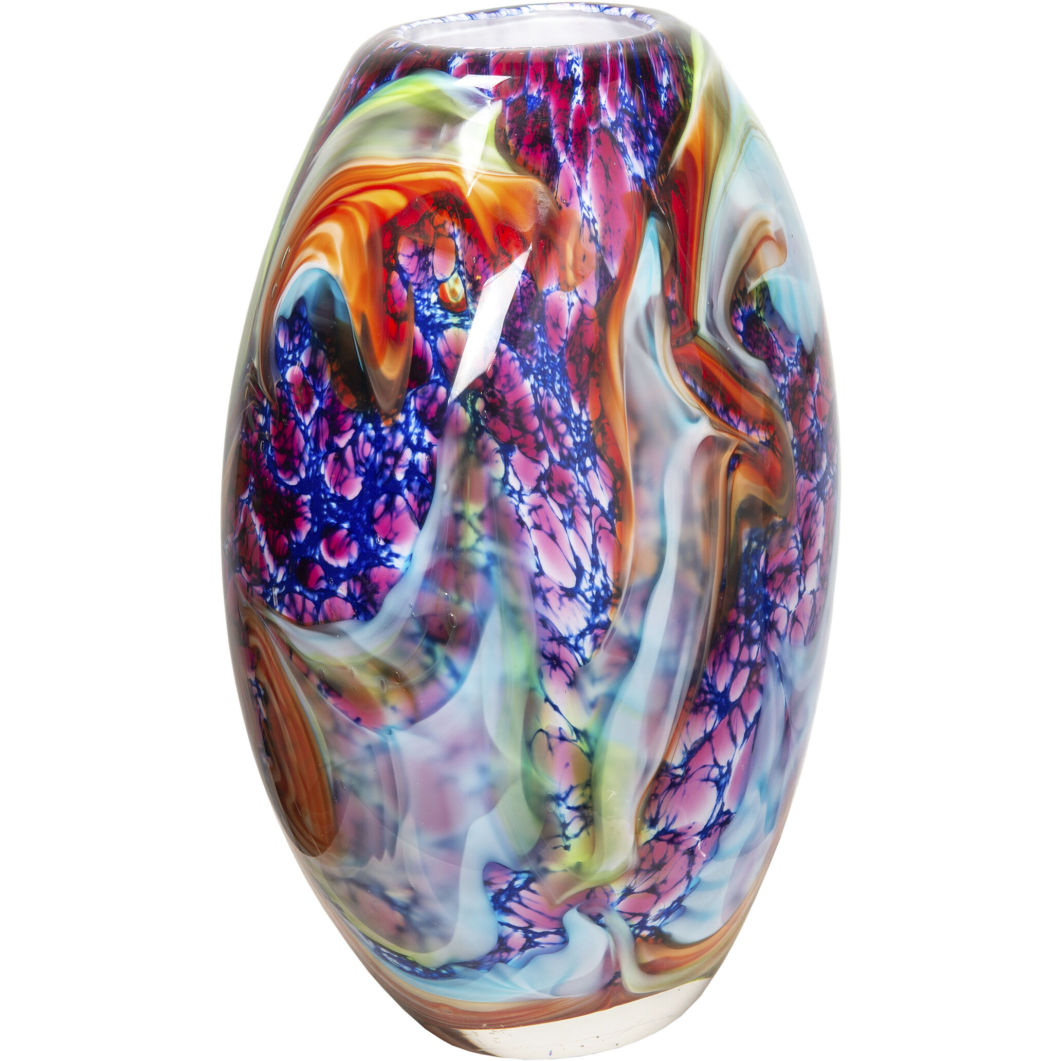 Villa Cuzzano 13 X 8.75 inch Art Glass Vase
