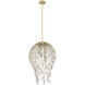 Gabriella 6 Light 18 inch Modern Gold Pendant Ceiling Light