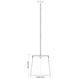 Weston 3 Light 13 inch Matte Black Pendant Ceiling Light