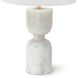 Joan 25 inch 150.00 watt Natural Stone Table Lamp Portable Light, Large