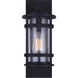 Madison 1 Light 15 inch Black Outdoor Wall Light