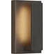 Sean Lavin Nate LED 9.1 inch Silver Outdoor Wall Light, Integrated LED