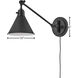 Arti 1 Light 7.75 inch Black Indoor Wall Sconce Wall Light