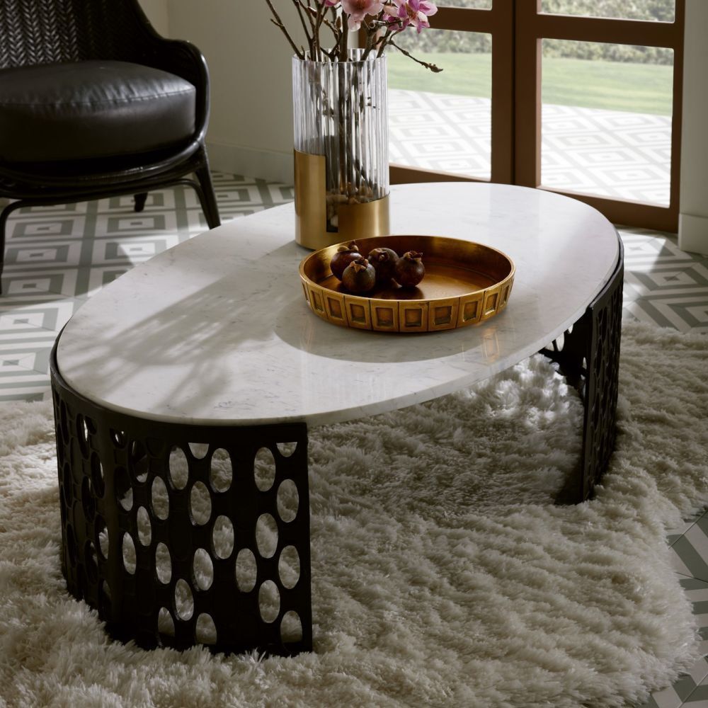 Onze 48 X 16 inch White Coffee Table