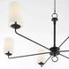 Ginevra 6 Light 62 inch Black Chandelier Ceiling Light