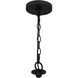 Prescott 9 Light 32 inch Matte Black Chandelier Ceiling Light