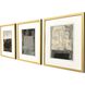 Textural Echo Multi and Black and Brown and Green Framed Art