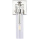 Foxwich 1 Light 7.3 inch Polished Nickel Wall Sconce Wall Light, Luz Studio
