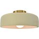 Radiance Collection - Spire Semi-Flush Ceiling Light, Form+Finish+Function