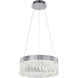 Canada LED 16 inch Chrome Chandelier Ceiling Light