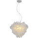 Canada 1 Light 16.5 inch White Chandelier Ceiling Light