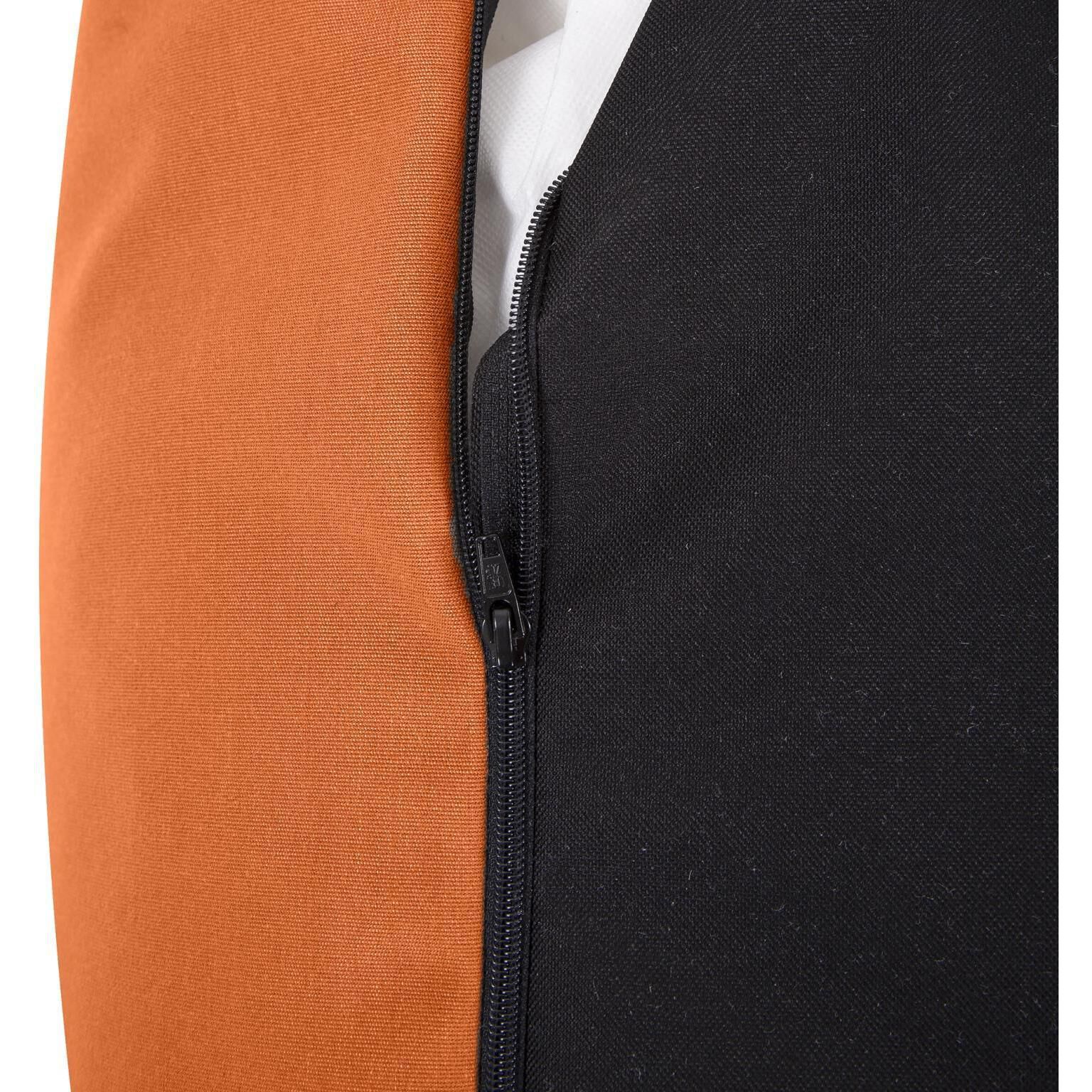 Seascape 18.25 inch Canyon Outdoor Pouf Bench