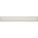 Panna LED 24 inch Satin Brass Vanity Light Wall Light