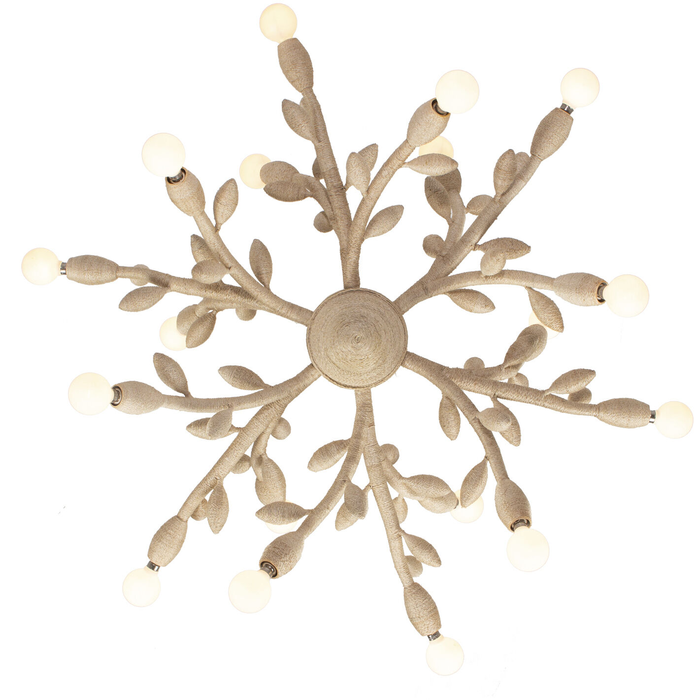 Branche 18 Light 36 inch Warm Ivory Pendant Ceiling Light