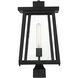 Denver 1 Light 19 inch Black Outdoor Post Lantern