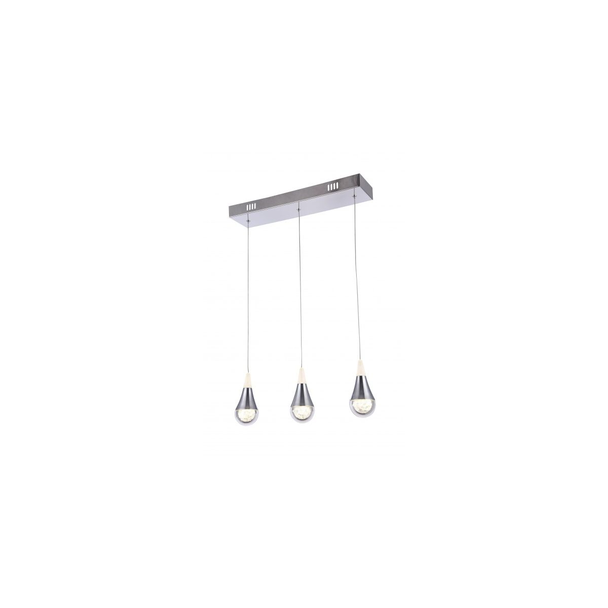 Canada LED 19 inch Chrome LED Kitchen Island Lighting Ceiling Light