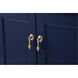 Lexington 48 X 21.5 X 35 inch Blue Vanity Sink Set