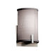 Textile LED 6 inch Brushed Nickel ADA Wall Sconce Wall Light