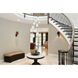 Hana 8 Light 18 inch Chrome Pendant Ceiling Light