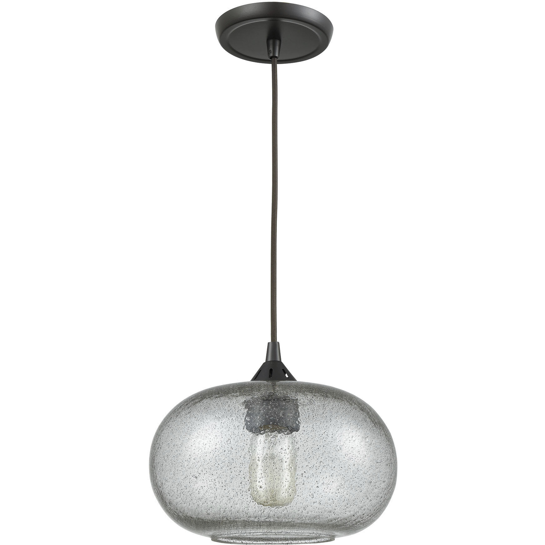 Volace 1 Light 10 inch Oil Rubbed Bronze Mini Pendant Ceiling Light