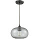 Volace 1 Light 10 inch Oil Rubbed Bronze Mini Pendant Ceiling Light