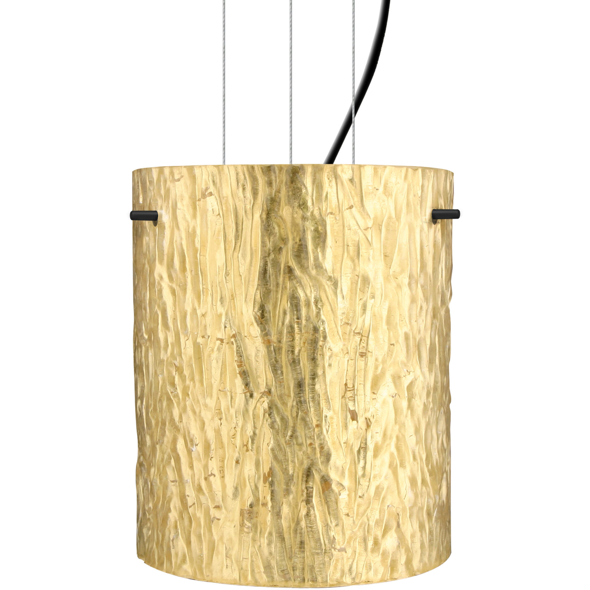 Tamburo 8 LED Black Cable Pendant Ceiling Light