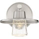 Beacon Avenue LED 7 inch Brushed Nickel Bath Light Wall Light