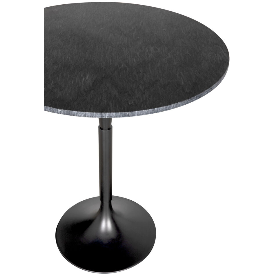 Jman Matte Black Bar Table