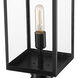 Nuri 1 Light 111.75 inch Black Outdoor Post Mounted Fixture