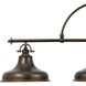 Emery 3 Light 53 inch Palladian Bronze Island Light Ceiling Light