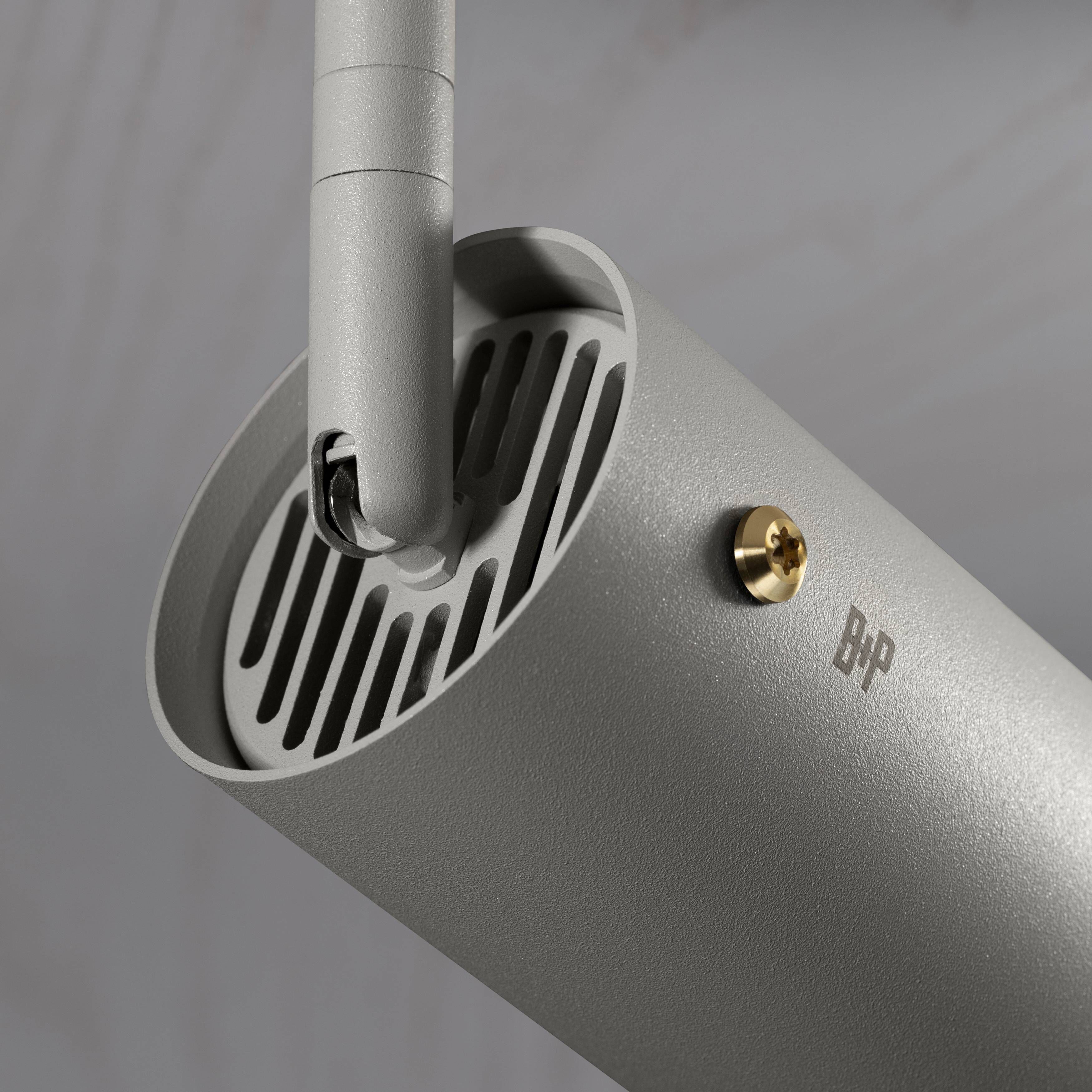 Exhaust Spot LED 2.36 inch Stone / Brass Flush Mount Ceiling Light