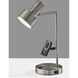 Rowe 19 inch 60.00 watt Brushed Steel Supercharger Desk Lamp Portable Light