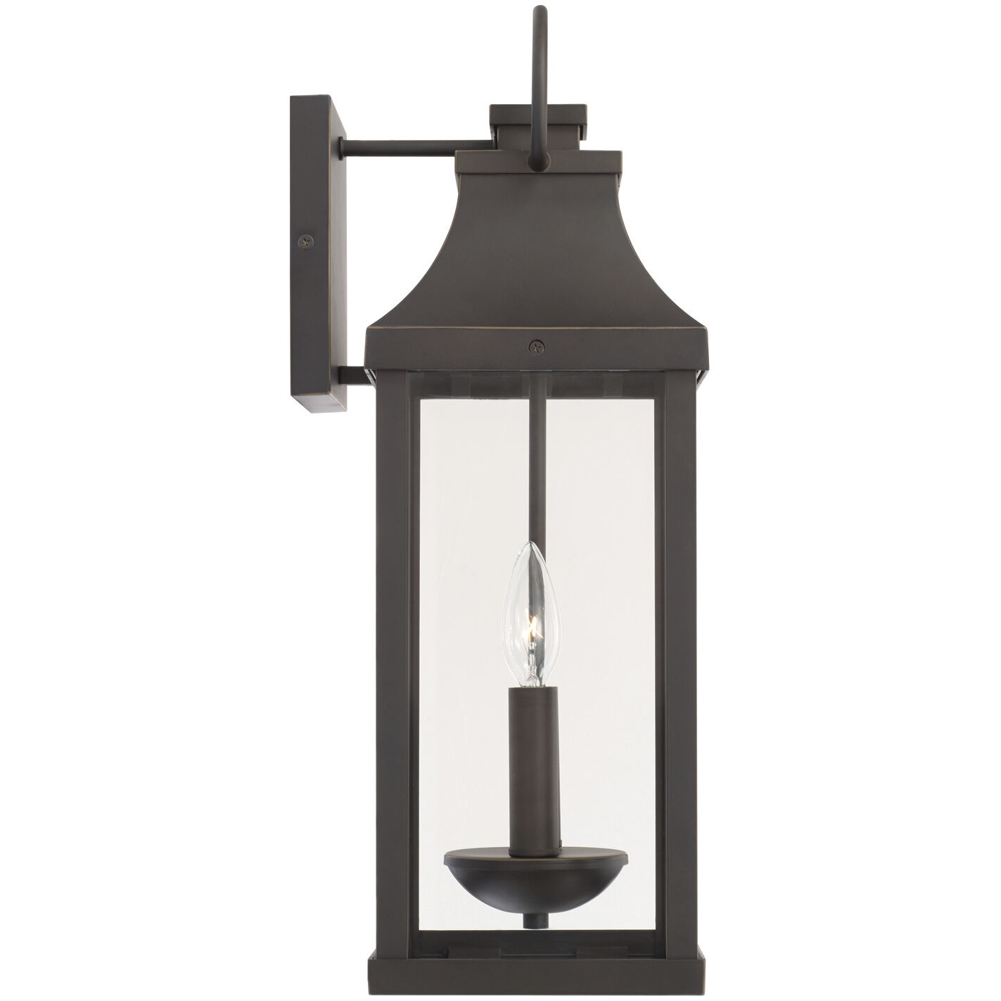 Bradford 2 Light 20.75 inch Oiled Bronze Outdoor Wall Lantern in Incandescent