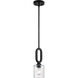 Collins 1 Light 5 inch Flat Black Mini Pendant Ceiling Light