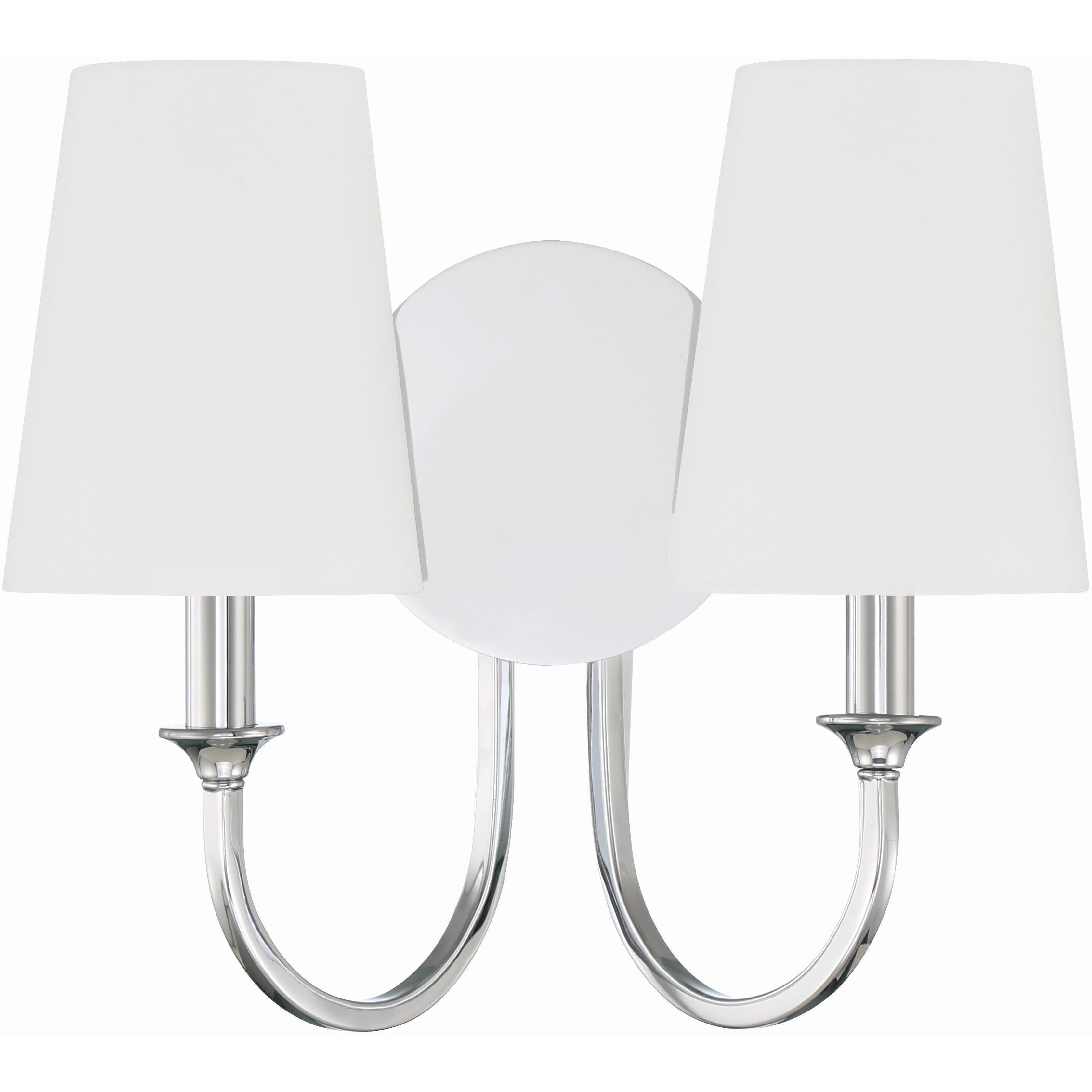 Payton Bath Wall Light in Polished Chrome