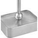 Gadabout 20 inch 3 watt Polished Nickel Cordless Table Lamp Portable Light