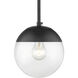 Dixon Pendant Ceiling Light in Matte Black, Small