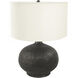 Jarvis 20 inch 60.00 watt Grey/Cream Table Lamp Portable Light