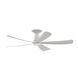 Kute 52 LED Matte White Fan Light