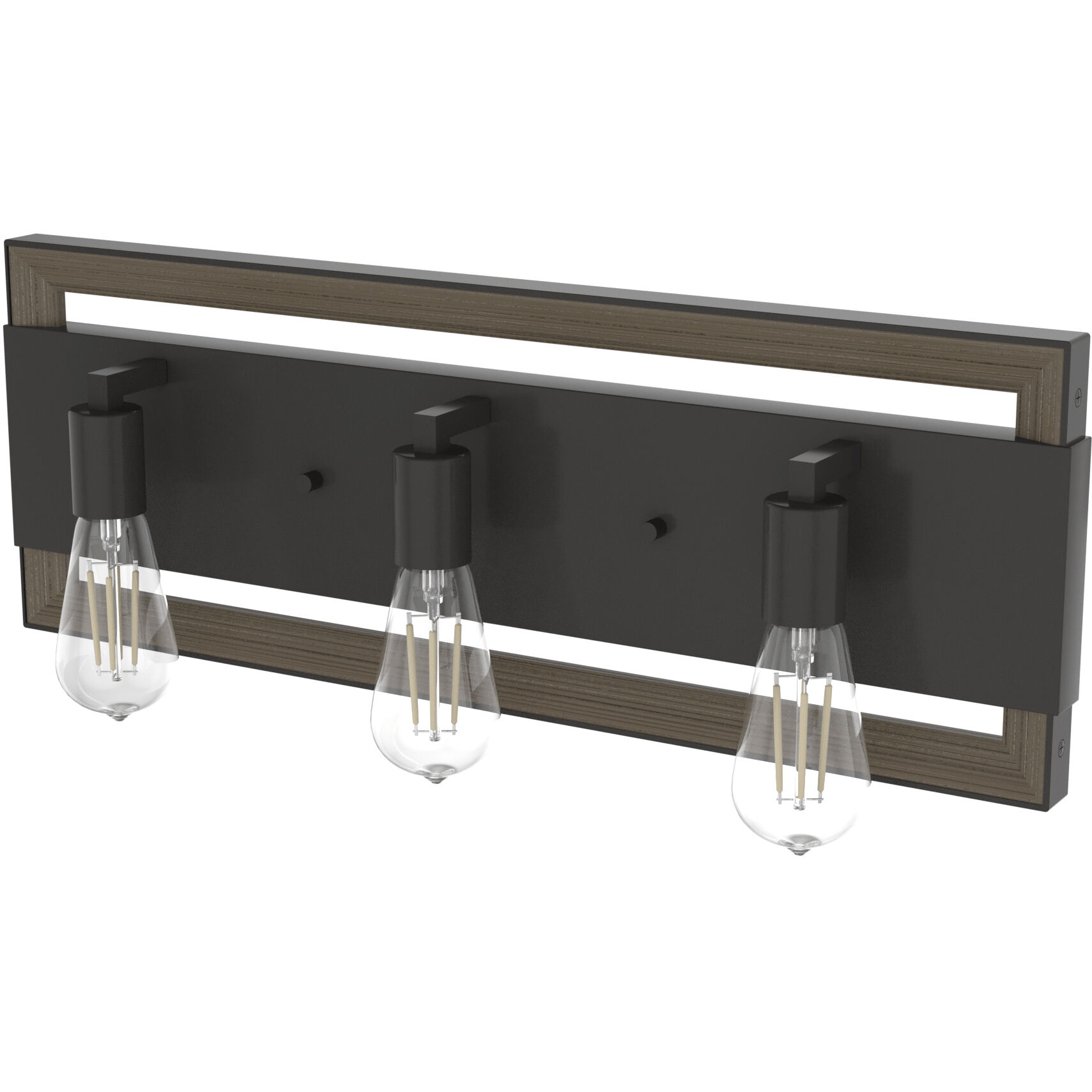 Woodburn 3 Light 24.5 inch Noble Bronze Vanity Light Wall Light