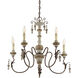 Dauphin 5 Light 26 inch Avignon Chandelier Ceiling Light
